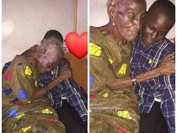 Emotional moment Bethel Baptist School pupil reunited with his great-grandmother after 800 days in captivity