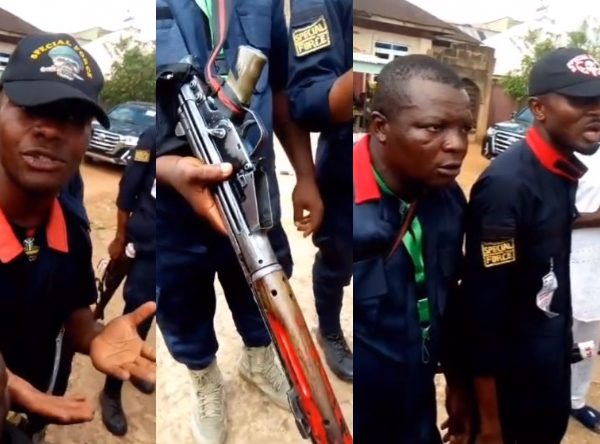 They came here and collected my magazine – NSCDC officials accuse politicians and police officers of disarming them and disrupting elections in Nkwerre, Imo state
