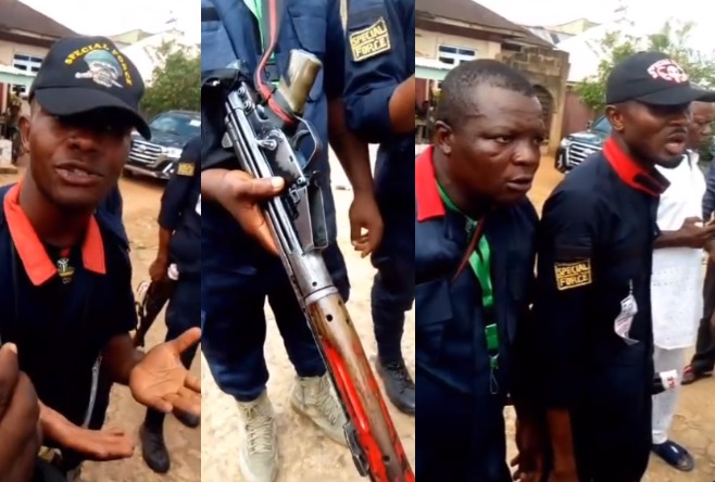 They came here and collected my magazine – NSCDC officials accuse politicians and police officers of disarming them and disrupting elections in Nkwerre, Imo state