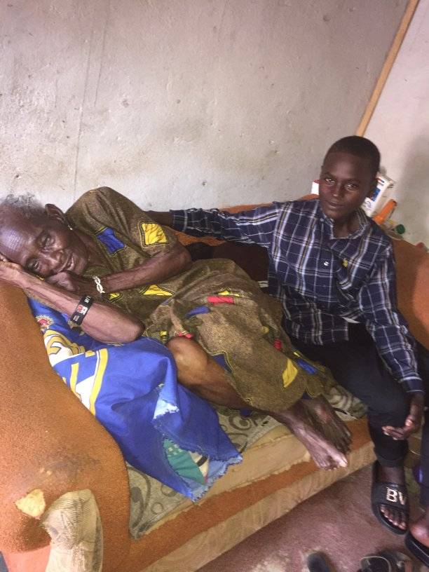 Emotional moment Bethel Baptist School pupil reunited with his great-grandmother after 800 days  in captivity