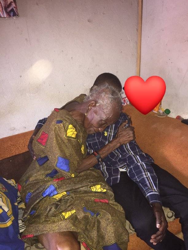 Emotional moment Bethel Baptist School pupil reunited with his great-grandmother after 800 days  in captivity