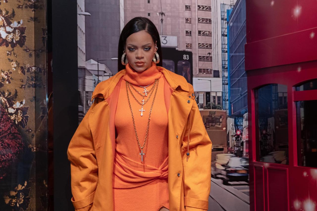 Rihanna joins the stars at Madame Tussauds Hong Kong as her wax figure is unveiled