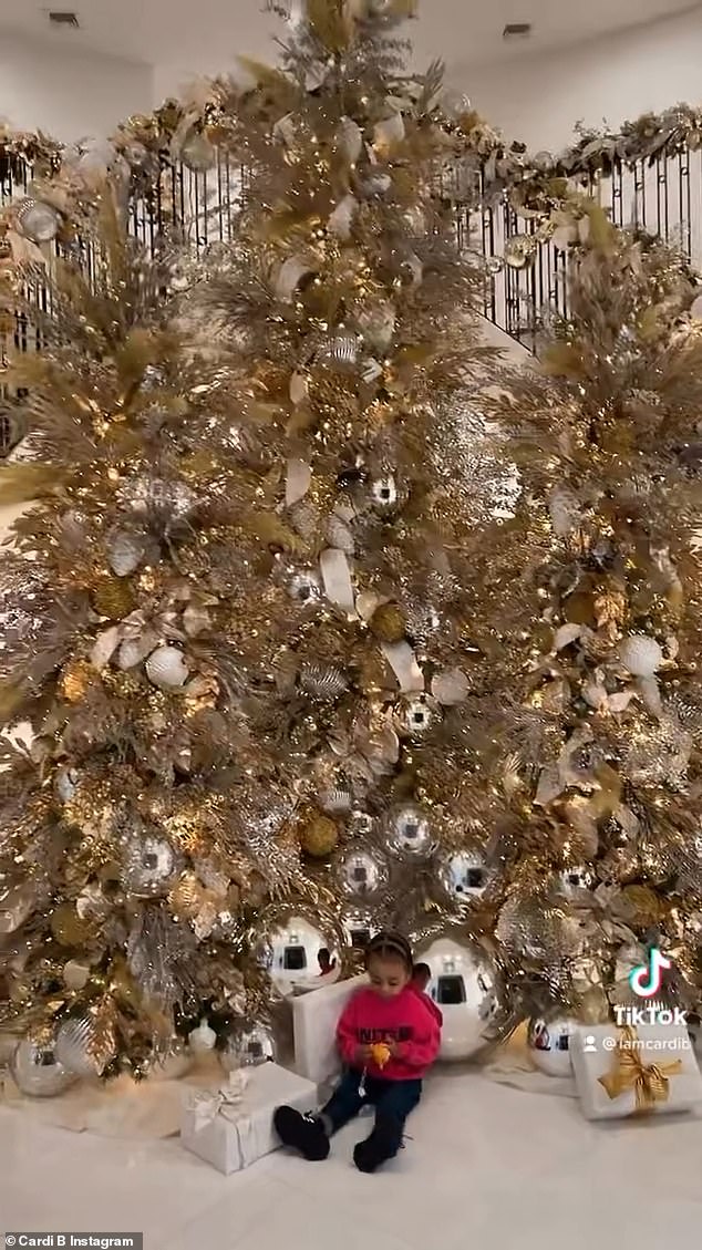 Cardi B seemingly slams rumours of Offset reconciliation after they spent Christmas together with their kids