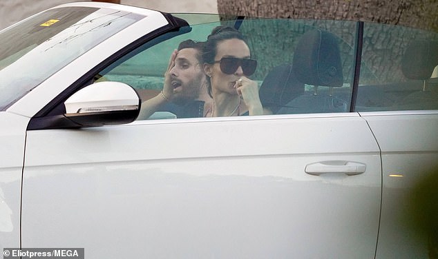 Socialite Scott Disick hits the beach with ex Chloe Bartoli 17 years after dating