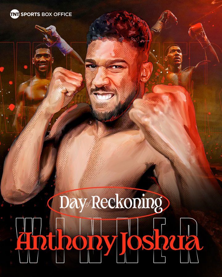 Anthony Joshua beats Otto Wallin in dominant display to end 2023 in style (videos)