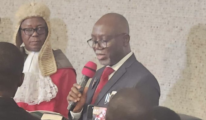 Lucky Aiyedatiwa Sworn In As Ondo State Governor After Akeredolu’s Death