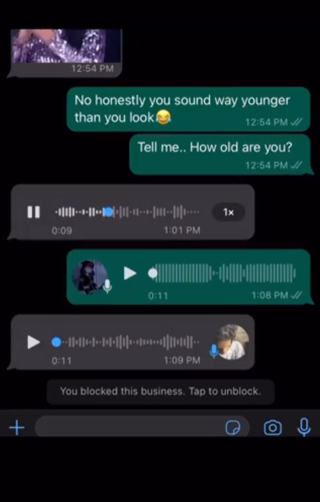 Nigerian lady shares voicenote from a 14-year-old girl trying to snatch her boyfriend