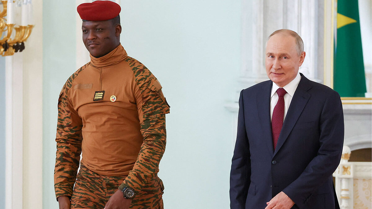 Russia reopens Embassy in Burkina Faso Closed in 1992 as Putin continues charm offensive towards Africa