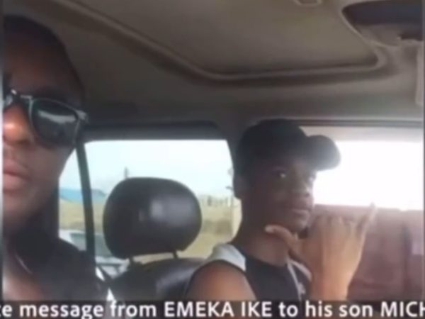 “Go and kill yourself. Go and jump in front of a truck, and break your head” Emeka Ike’s unleashes fury on his son in voice recording