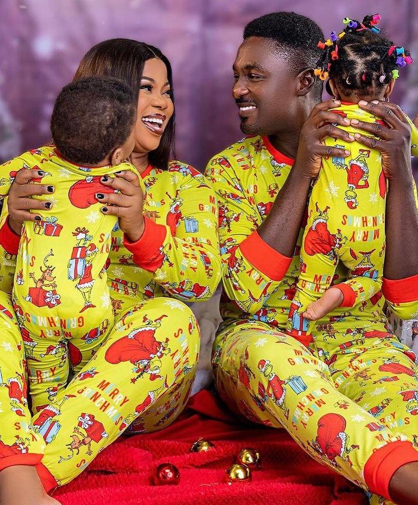 Nigerian celebrities and their Christmas photos