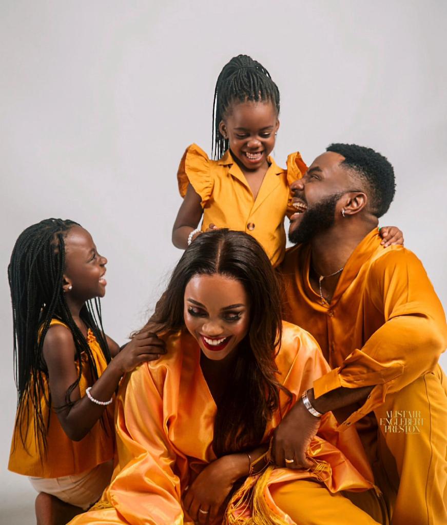 Nigerian celebrities and their Christmas photos