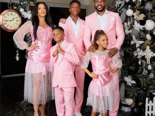 Nigerian celebrities and their Christmas photos