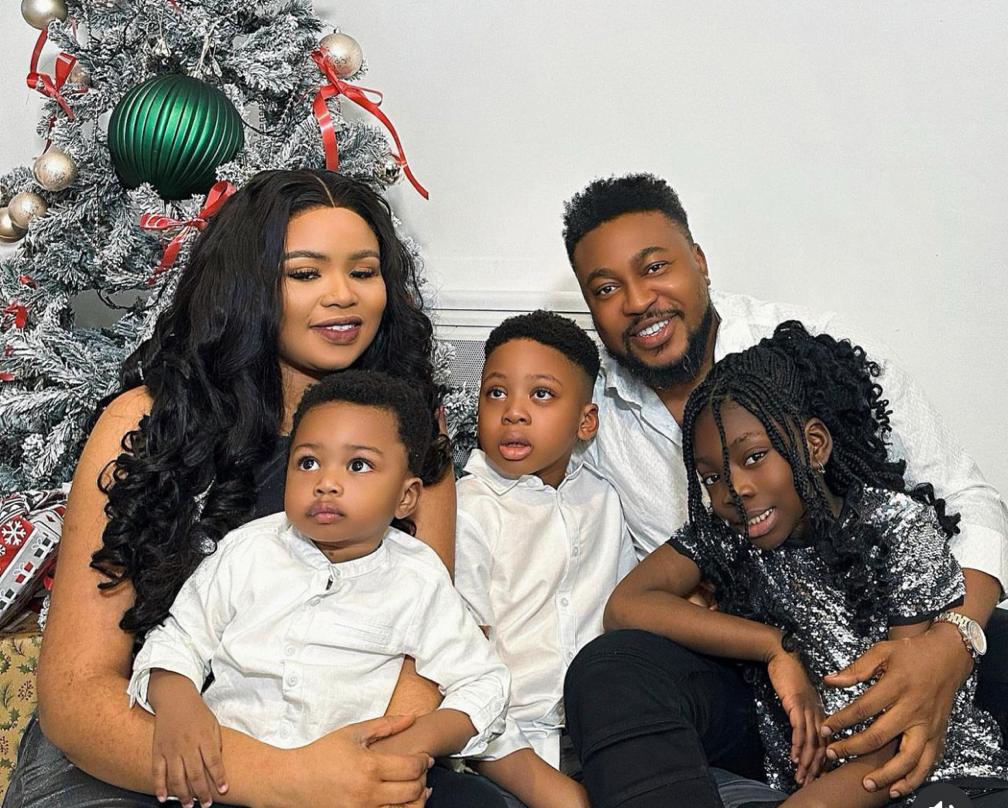 Nigerian celebrities and their Christmas photos