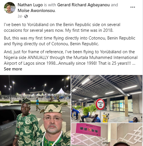 Cotonou Airport is better than Lagos airport. Beninese Officials don