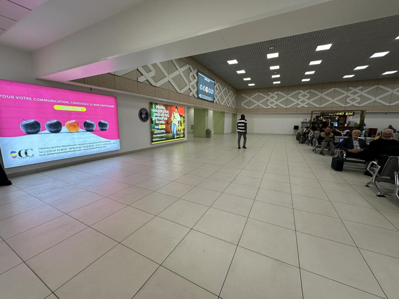 Cotonou Airport is better than Lagos airport. Beninese Officials don