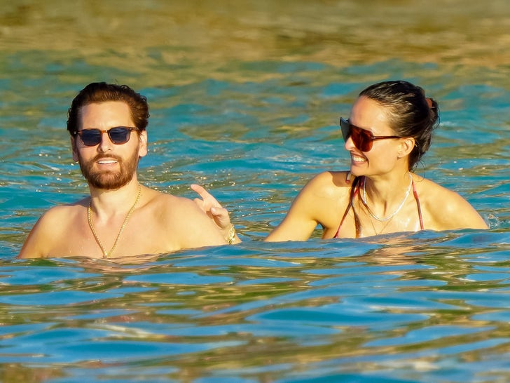 Socialite Scott Disick hits the beach with ex Chloe Bartoli 17 years after dating