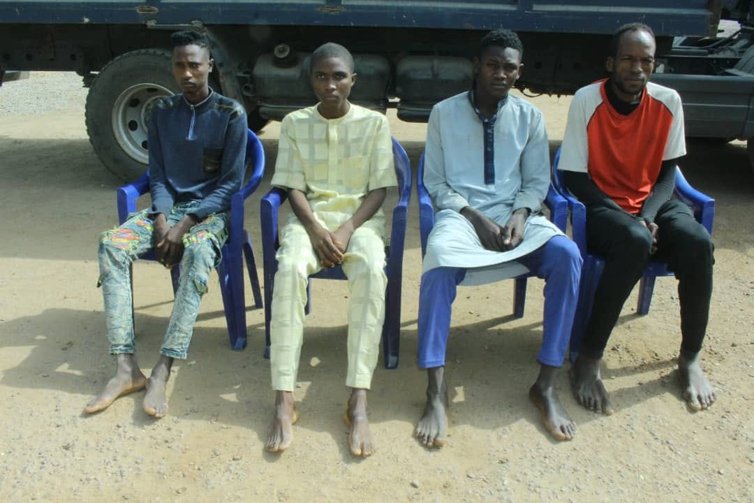 Kano police arrest 16 suspected kidnappers, armed robbers and 24-year-old man who faked own kidnap and demanded N600k ransom from his family