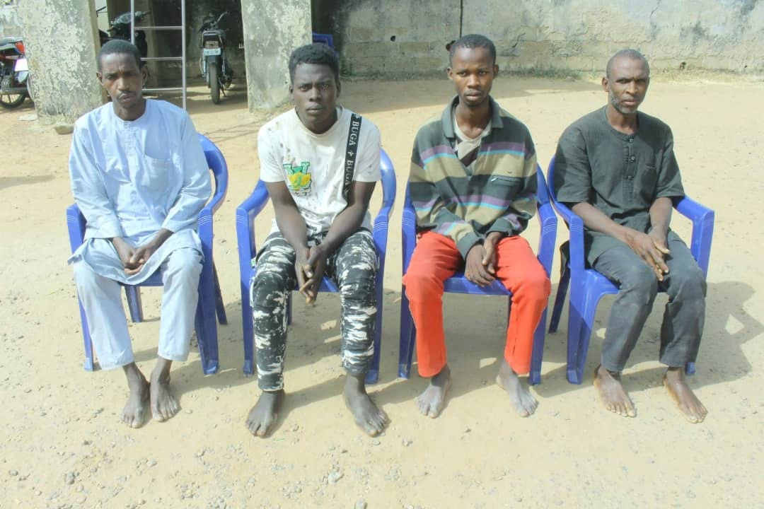 Kano police arrest 16 suspected kidnappers, armed robbers and 24-year-old man who faked own kidnap and demanded N600k ransom from his family