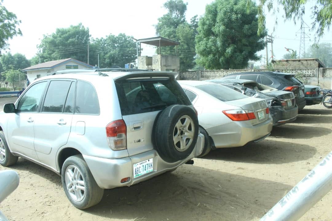 Kano police arrest 16 suspected kidnappers, armed robbers and 24-year-old man who faked own kidnap and demanded N600k ransom from his family