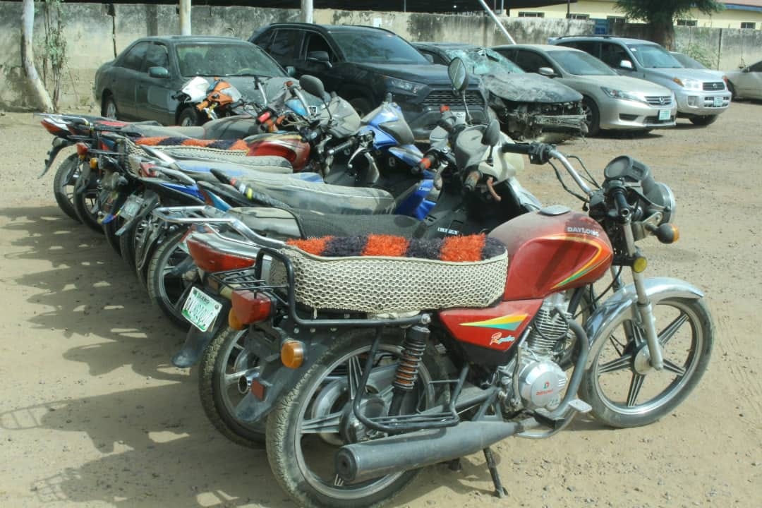 Kano police arrest 16 suspected kidnappers, armed robbers and 24-year-old man who faked own kidnap and demanded N600k ransom from his family