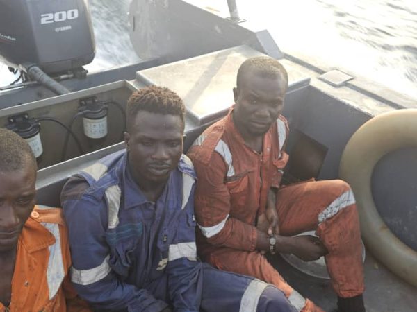 Navy intercepts three stowaways aboard Europe-bound tanker vessel in Lagos