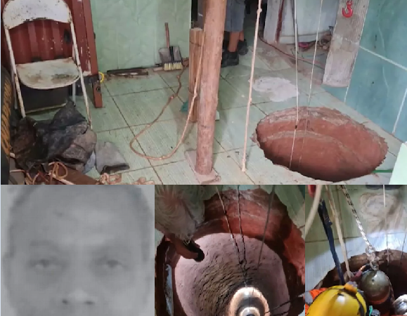 Man dies after falling down 130ft hole he dug in his kitchen after dreaming gold was buried there