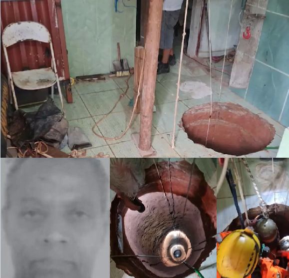 Man dies after falling down 130ft hole he dug in his kitchen after dreaming gold was buried there