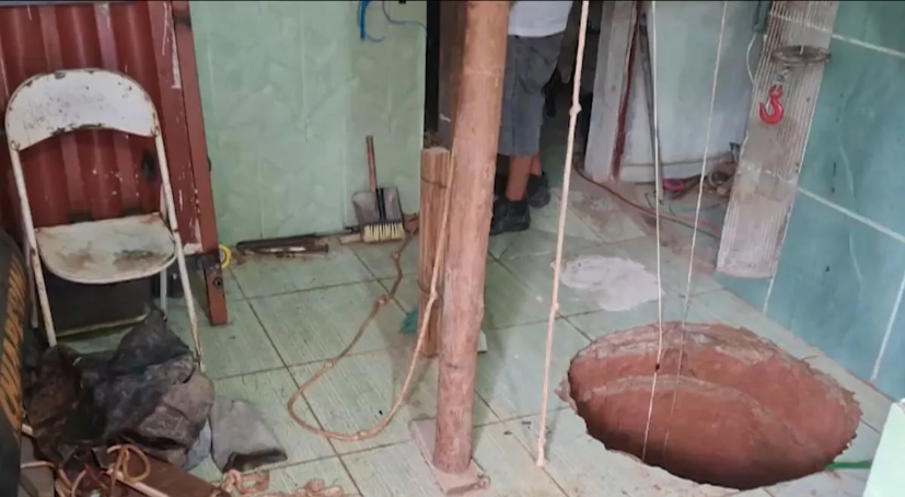 Man dies after falling down 130ft hole he dug in his kitchen after dreaming gold was buried there