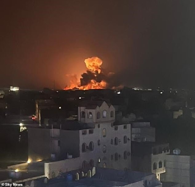 UK and US forces rain bombs on dozens of Iran-backed targets across Yemen (photos)