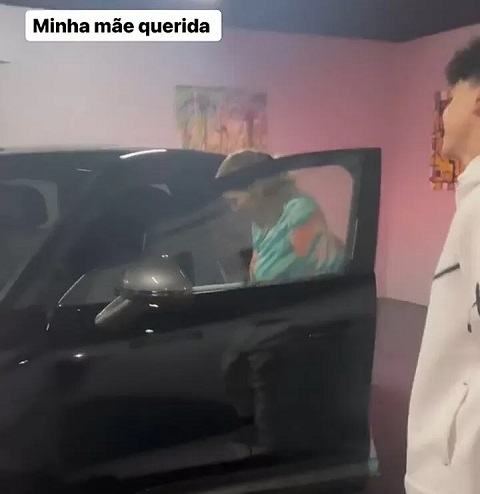 Cristiano Ronaldo Surprises His Mum With a $73k Porsche Cayenne On Her 69th Birthday (Video)