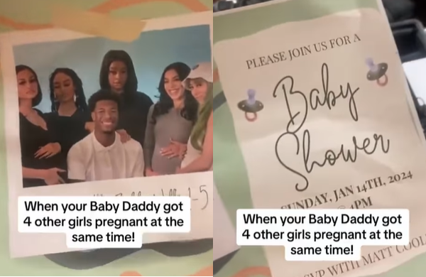 Man goes viral for getting five women pregnant at the same time (video)