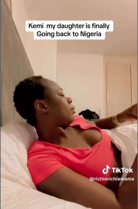 Mother trends online after sharing a video of her raining expletives on her daughter