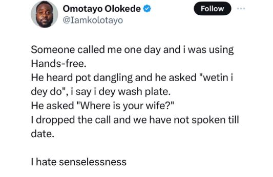 Nigerian Man Cuts Off His Friend After Asking Him A ‘Senseless Question’ About His Wife