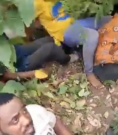 Kidnappers in Army uniform release chilling video footage of their victims begging for their lives