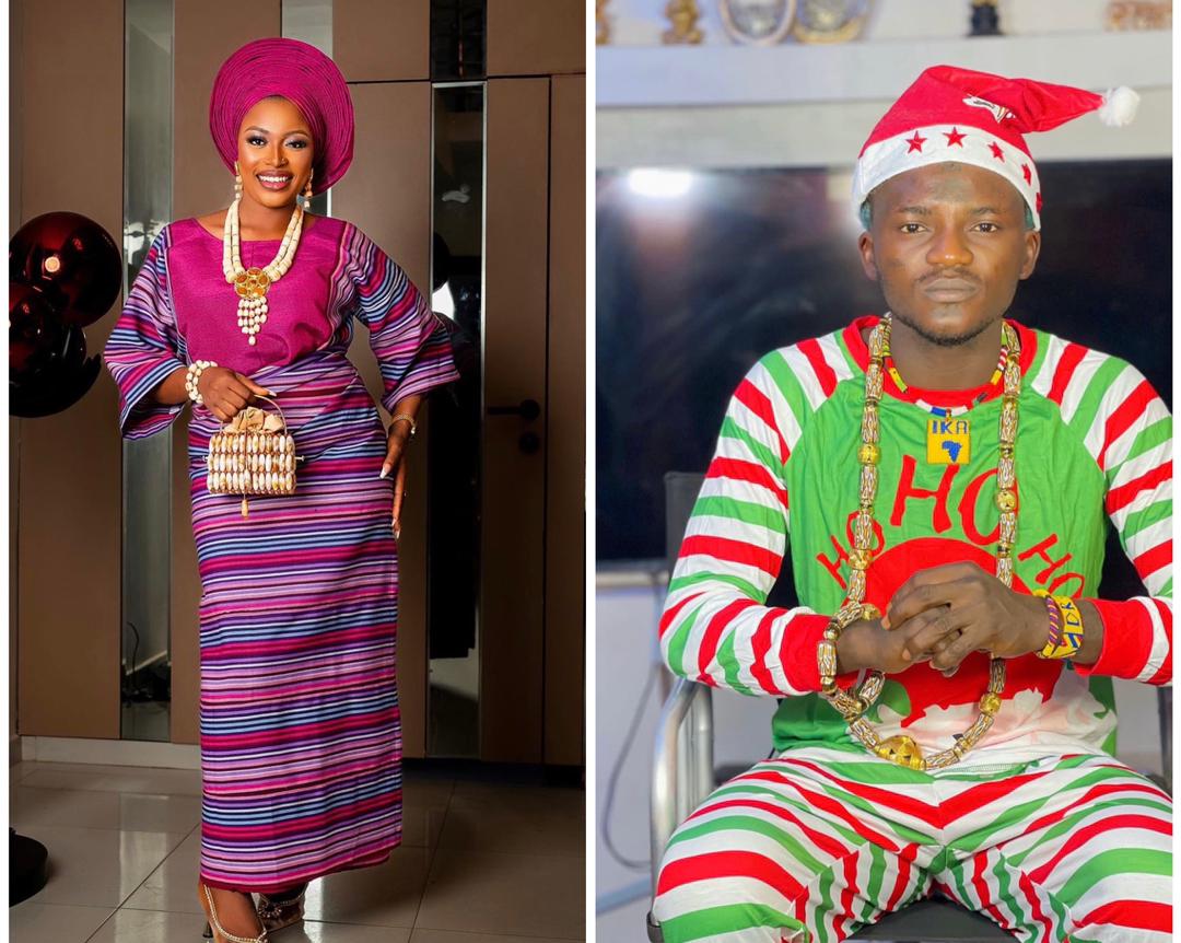 “Na money dey make woman fine no be say I love you” – Singer Portable says as he celebrates his 3rd wife on her birthday