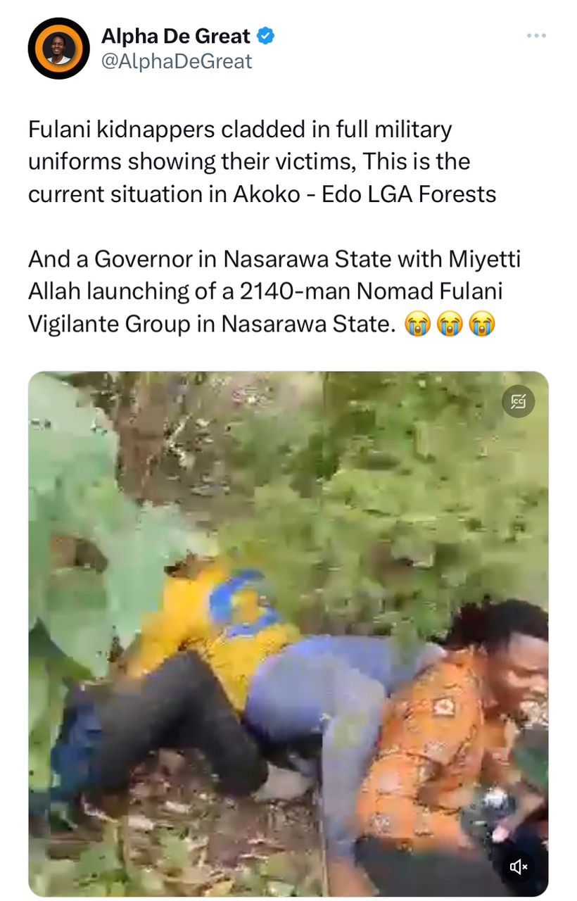 Kidnappers in Army uniform release chilling video footage of their victims begging for their lives