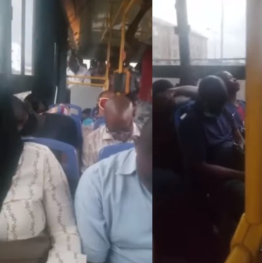 Trending video of Lagosians heading to work (video)