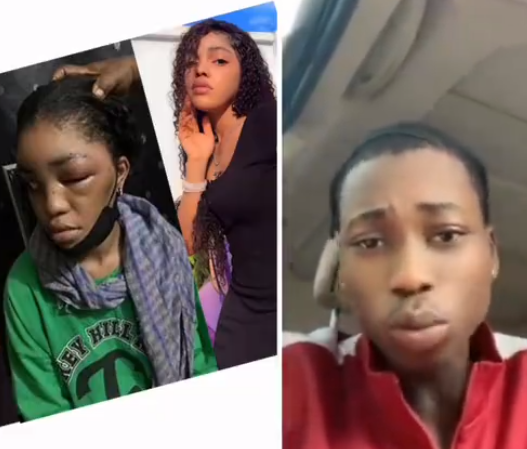 I am not a woman beater. I only slapped her after she disrespected my mum – Singer Lilfrosh says three years after his ex, Taiwo, called him out for physically assaulting her (video)