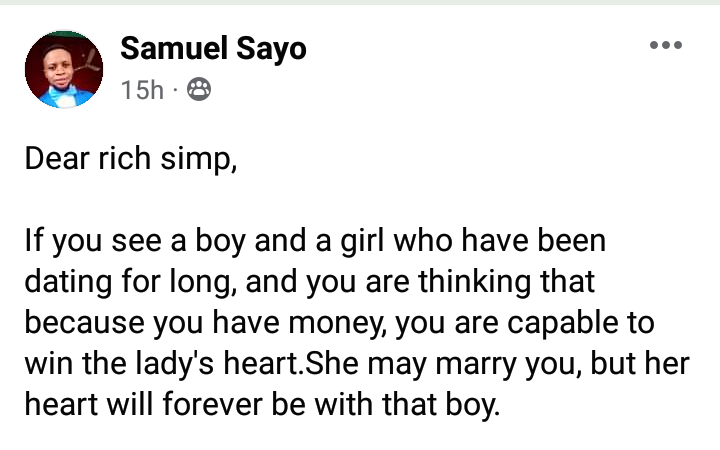 Nigerian man addresses 