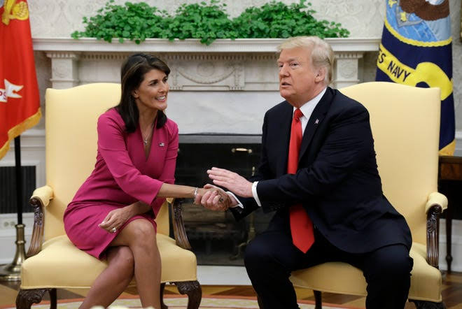 US presidential candidate  Nikki Haley explains why she has refused to rule out serving as Trump?s vice president