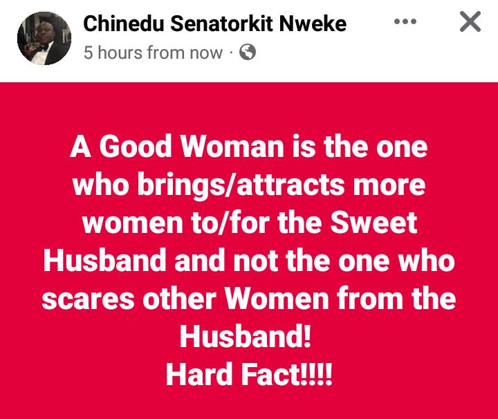 Nigerian man shares his definition of a “good woman”