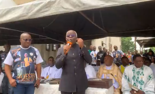 Late Sylvester Oromoni laid to rest