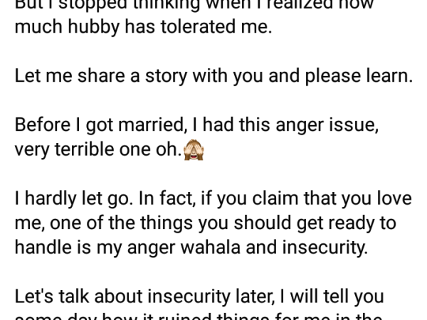 My ex-boyfriends didn’t marry me because I had a terrible anger issue – Nigerian woman shares her story