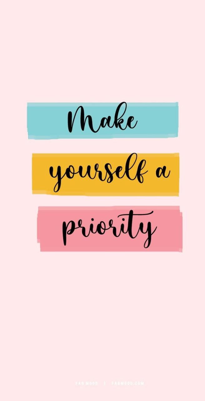 12 Ways to💙 Make yourself a priority!