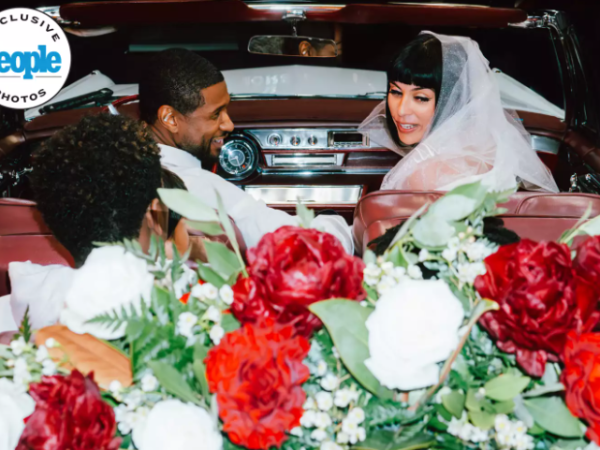 Official photos from Usher and Jennifer Goicoechea’s wedding