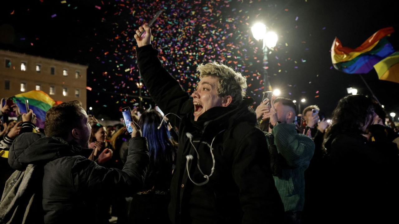 Greece becomes first Christian Orthodox-majority country to legalise same-s3x marriage