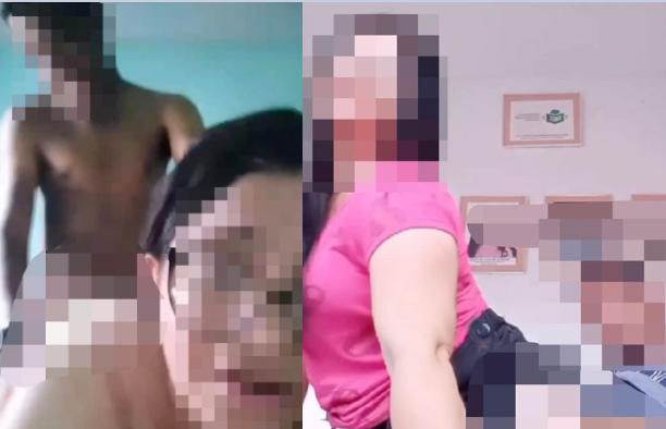 Two government officials married to other people are caught making out n@ked on camera in steamy on-shift s*x sessions