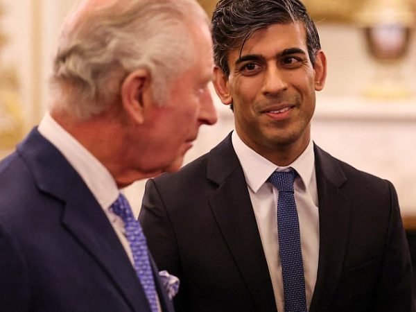 UK Prime Minister Rishi Sunak wishes King Charles ‘a full and speedy recovery’ following cancer diagnosis