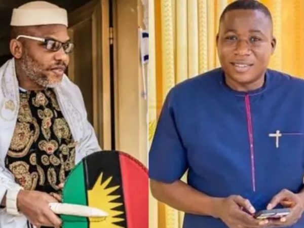 Release Nnamdi Kanu. He’s only fighting for his people like me – Sunday Igboho tells Tinubu government