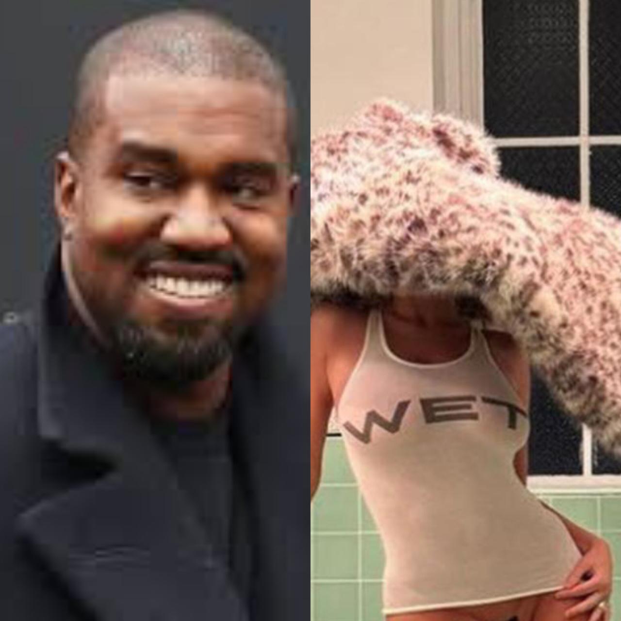 Kanye West shares photo of wife Bianca Censori wearing tiny g-string and see through top